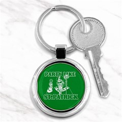  St  Patricks Day  Key Chains (round)  by Valentinaart