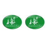  St. Patricks day  Cufflinks (Oval) Front(Pair)