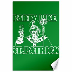  St  Patricks Day  Canvas 24  X 36  by Valentinaart