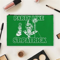  St  Patricks Day  Cosmetic Bag (large)  by Valentinaart