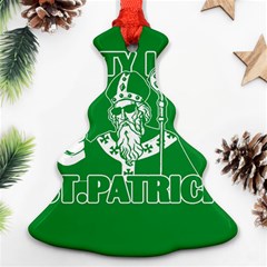  St  Patricks Day  Christmas Tree Ornament (two Sides) by Valentinaart