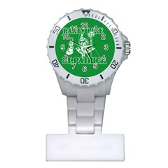  St  Patricks Day  Plastic Nurses Watch by Valentinaart