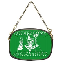  St  Patricks Day  Chain Purses (two Sides)  by Valentinaart