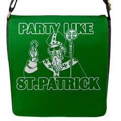  St  Patricks Day  Flap Messenger Bag (s) by Valentinaart