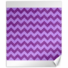 Background Fabric Violet Canvas 8  X 10  by Nexatart