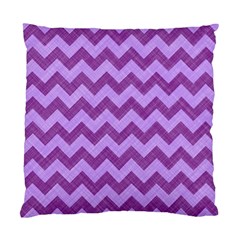 Background Fabric Violet Standard Cushion Case (two Sides) by Nexatart