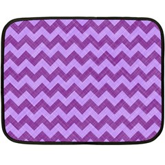 Background Fabric Violet Double Sided Fleece Blanket (mini)  by Nexatart