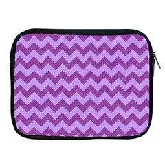 Background Fabric Violet Apple Ipad 2/3/4 Zipper Cases by Nexatart