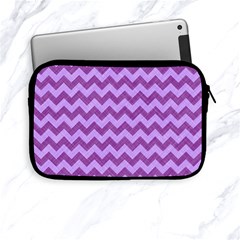 Background Fabric Violet Apple Ipad Mini Zipper Cases by Nexatart