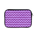 Background Fabric Violet Apple iPad Mini Zipper Cases Front