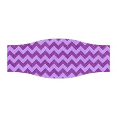 Background Fabric Violet Stretchable Headband