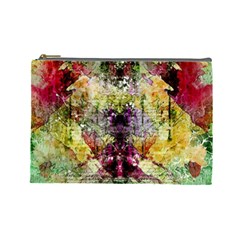 Background Art Abstract Watercolor Cosmetic Bag (large)  by Nexatart