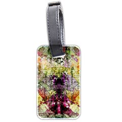 Background Art Abstract Watercolor Luggage Tags (two Sides) by Nexatart