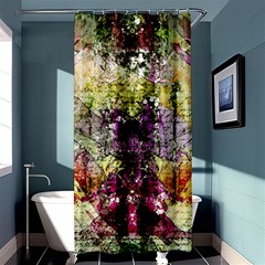 Background Art Abstract Watercolor Shower Curtain 36  X 72  (stall)  by Nexatart