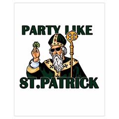  St  Patricks Day  Drawstring Bag (small) by Valentinaart