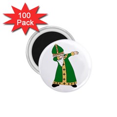  St  Patrick  Dabbing 1 75  Magnets (100 Pack)  by Valentinaart