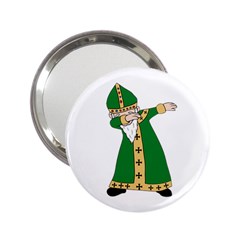  St  Patrick  Dabbing 2 25  Handbag Mirrors by Valentinaart