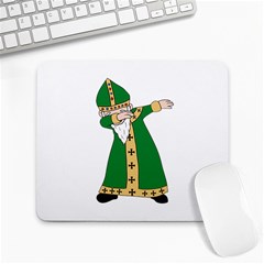  St  Patrick  Dabbing Large Mousepads by Valentinaart