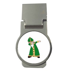  St  Patrick  Dabbing Money Clips (round)  by Valentinaart