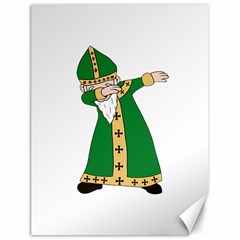  St  Patrick  Dabbing Canvas 18  X 24   by Valentinaart