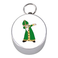  St  Patrick  Dabbing Mini Silver Compasses by Valentinaart