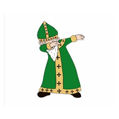  St  Patrick  Dabbing Double Sided Flano Blanket (small)  by Valentinaart