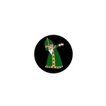  St. Patrick  Dabbing 1  Mini Buttons Front