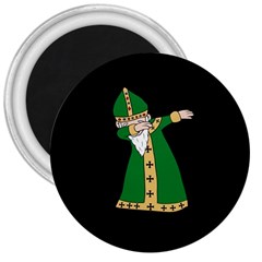  St  Patrick  Dabbing 3  Magnets by Valentinaart