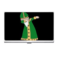  St  Patrick  Dabbing Business Card Holders by Valentinaart