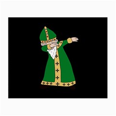  St  Patrick  Dabbing Small Glasses Cloth (2-side) by Valentinaart