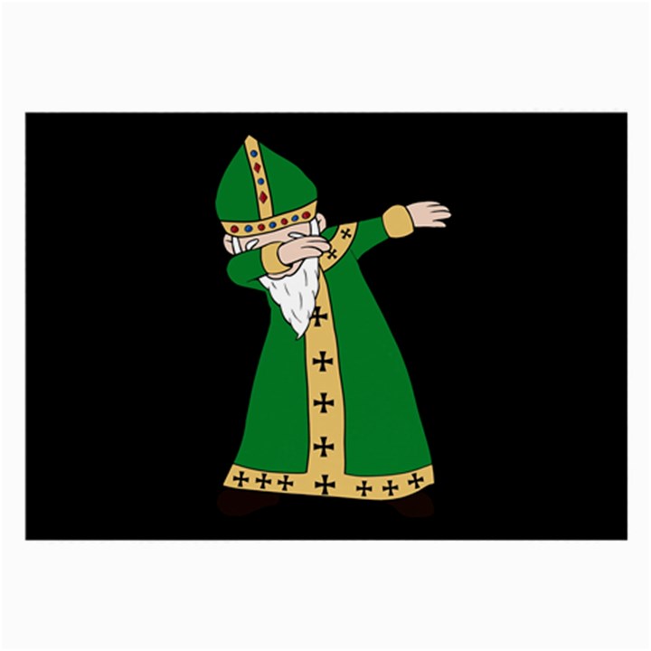  St. Patrick  Dabbing Large Glasses Cloth