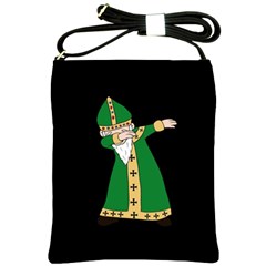  St  Patrick  Dabbing Shoulder Sling Bags by Valentinaart