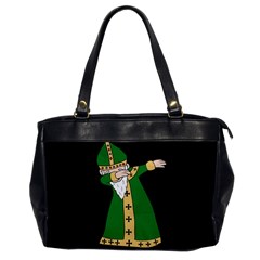  St  Patrick  Dabbing Office Handbags by Valentinaart