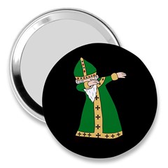  St  Patrick  Dabbing 3  Handbag Mirrors by Valentinaart