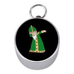  St  Patrick  Dabbing Mini Silver Compasses by Valentinaart