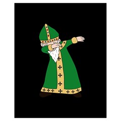  St  Patrick  Dabbing Drawstring Bag (small) by Valentinaart