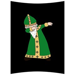  St  Patrick  Dabbing Back Support Cushion by Valentinaart