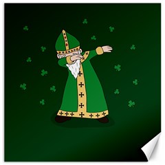  St  Patrick  Dabbing Canvas 20  X 20   by Valentinaart