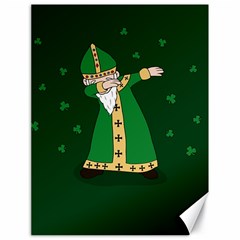  St  Patrick  Dabbing Canvas 18  X 24   by Valentinaart