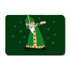  St  Patrick  Dabbing Small Doormat  by Valentinaart