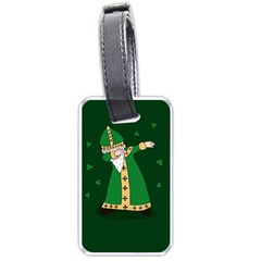  St  Patrick  Dabbing Luggage Tags (one Side)  by Valentinaart