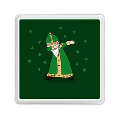  St  Patrick  Dabbing Memory Card Reader (square)  by Valentinaart