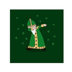  St  Patrick  Dabbing Small Satin Scarf (square) by Valentinaart