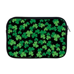 St  Patricks Day Clover Pattern Apple Macbook Pro 17  Zipper Case by Valentinaart