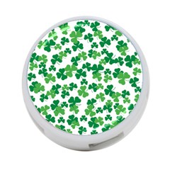 St  Patricks Day Clover Pattern 4-port Usb Hub (one Side) by Valentinaart