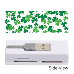 St  Patricks Day Clover Pattern Memory Card Reader (stick)  by Valentinaart