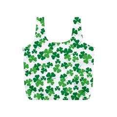 St  Patricks Day Clover Pattern Full Print Recycle Bags (s)  by Valentinaart