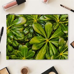 Top View Leaves Cosmetic Bag (xl) by dflcprints