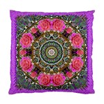 Roses In A Color Cascade Of Freedom And Peace Standard Cushion Case (Two Sides) Front