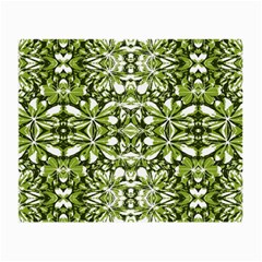 Stylized Nature Print Pattern Small Glasses Cloth (2-side) by dflcprints